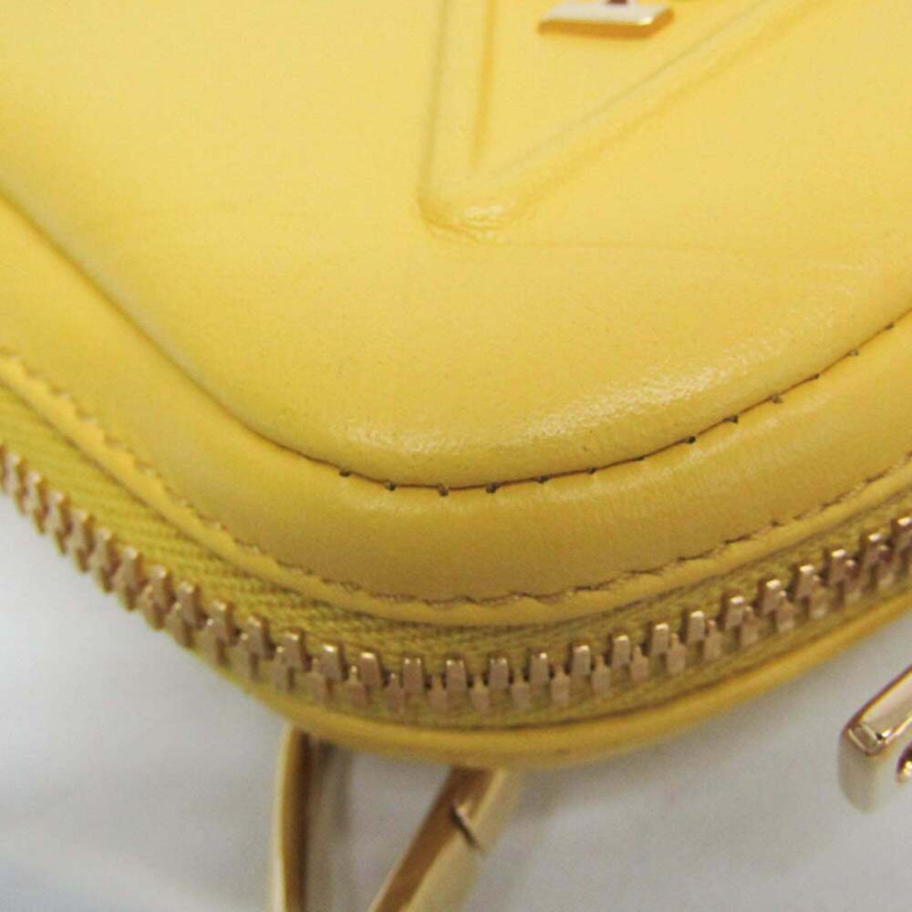 PRADA Yellow Leather Shoulder Bag - Picture 9 of 10